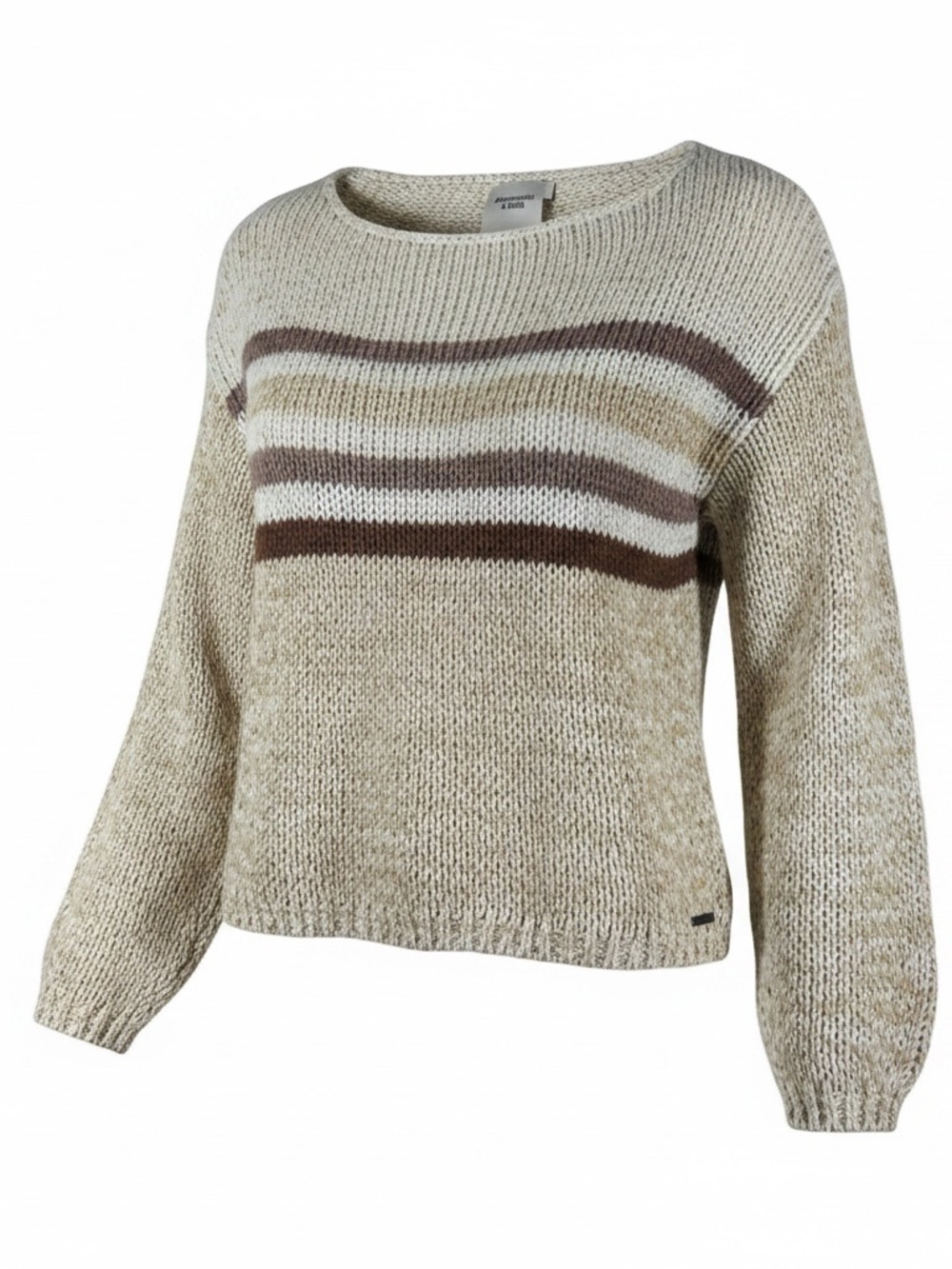 Abercrombie & Fitch XS Knit Sweater Neutral